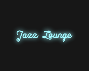 Jazz - Electric Neon Glow logo design