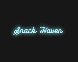 Electric Neon Glow logo design