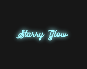 Electric Neon Glow logo design