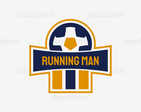 Soccer Team Cross Logo