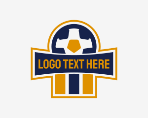 Pro - Soccer Team Cross logo design