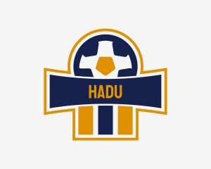 Ball - Soccer Team Cross logo design
