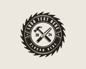 Craft - Woodworking Handyman Tools logo design