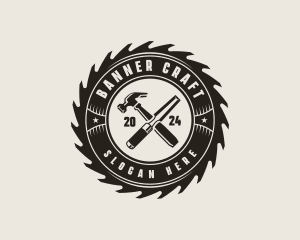 Woodworking Handyman Tools logo design