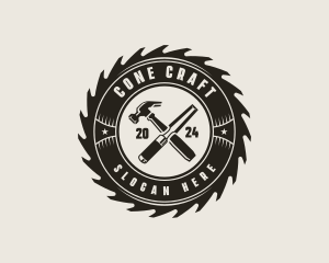 Woodworking Handyman Tools logo design