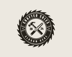 Woodworking Handyman Tools logo design