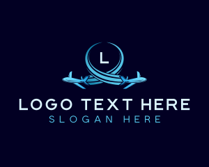 Logistics - Travel Aircraft Airline logo design