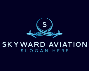 Travel Aircraft Airline logo design