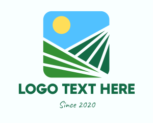 Environment Friendly - Sunny Sky Field logo design