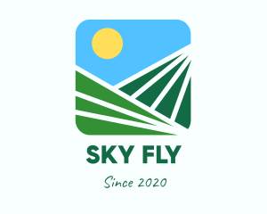 Sunny Sky Field logo design