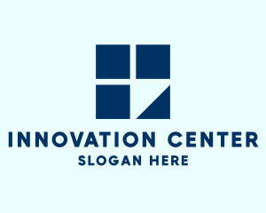 Center - Modern Learning Center logo design