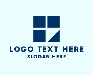 Triangles - Modern Learning Center logo design
