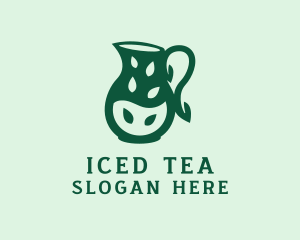 Natural Tea Pitcher logo design