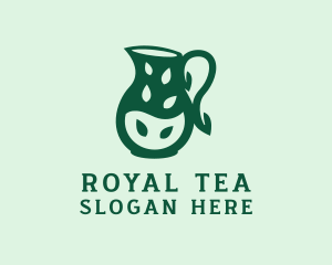 Natural Tea Pitcher logo design