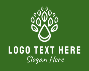 Herbal Plant Oil Extract  Logo