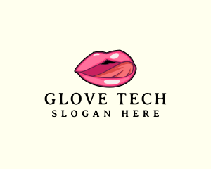 Sensual Woman Tongue Logo