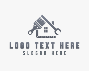 Remodeling - Carpentry Renovation Tools logo design