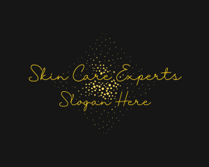 Cursive Yellow Feminine  logo design