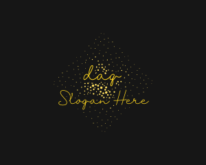 Signature - Cursive Yellow Feminine logo design