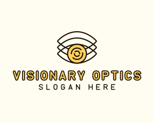 Hypnotic Optic Eye logo design