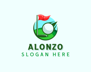 Golf Sports Tournament logo design