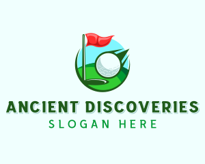 Golf Sports Tournament logo design