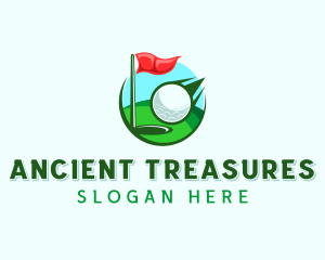 Golf Sports Tournament logo design