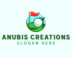 Golf Sports Tournament logo design