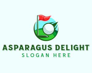 Golf Sports Tournament logo design