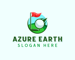 Golf Sports Tournament logo design