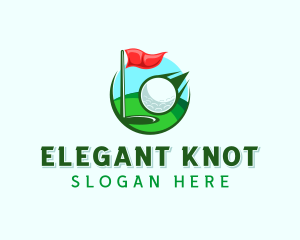 Golf Sports Tournament logo design