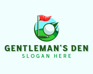 Golf Sports Tournament logo design