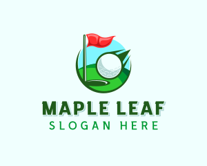 Golf Sports Tournament logo design