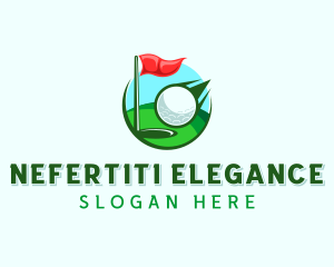 Golf Sports Tournament logo design