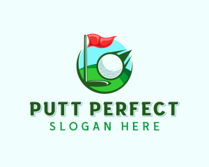 Golf Sports Tournament logo design