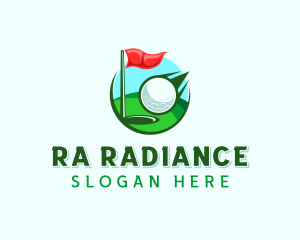 Golf Sports Tournament logo design