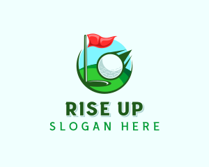 Golf Sports Tournament logo design