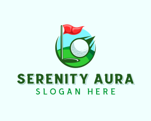 Golf Sports Tournament logo design