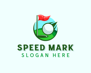 Golf Sports Tournament logo design