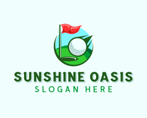 Golf Sports Tournament logo design