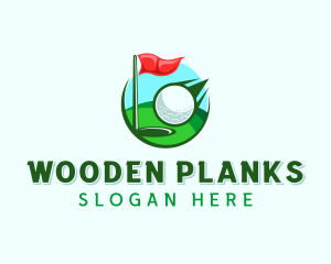 Golf Sports Tournament logo design