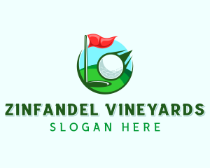 Golf Sports Tournament logo design