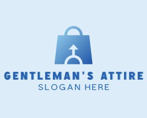 Menswear Apparel Shopping logo design