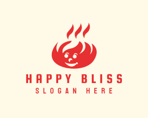 Happy Camp Fire logo design