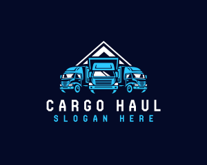 Logistics Truck Fleet logo design