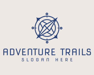 Classic Compass Traveler logo design