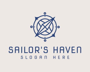 Classic Compass Traveler logo design