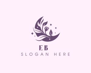 Crescent - Flower Moon Spa logo design