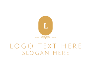 Influencer - Ornate Oval Business logo design