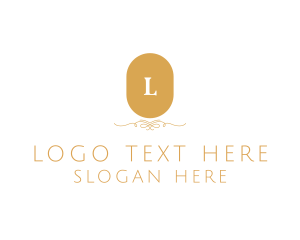 Instagram - Ornate Oval Business logo design